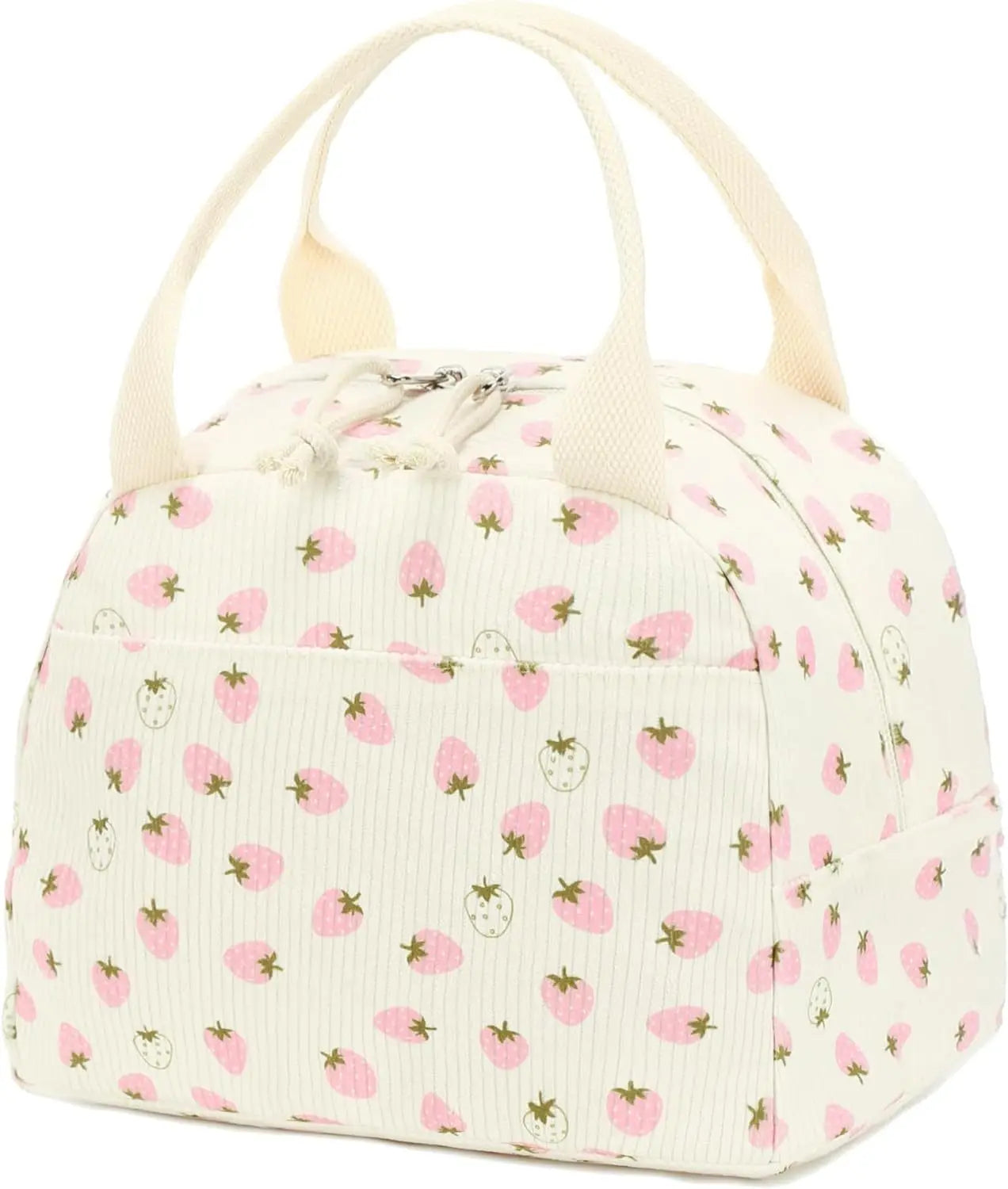 Sac Déjeuner Isotherme en Velours Côtelé