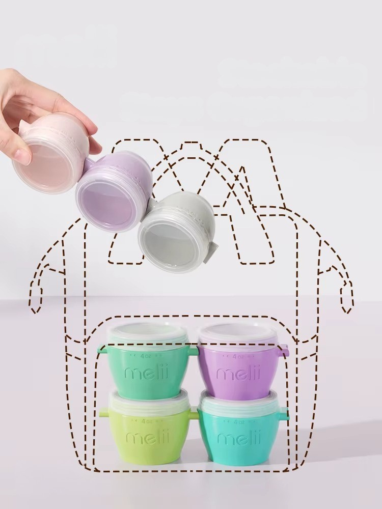 Récipients à Collations et Purées Empilables pour Bébé