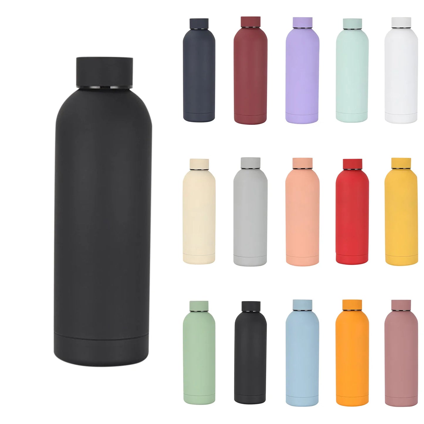 Bouteille Isotherme Soft-Touch Haute Performance