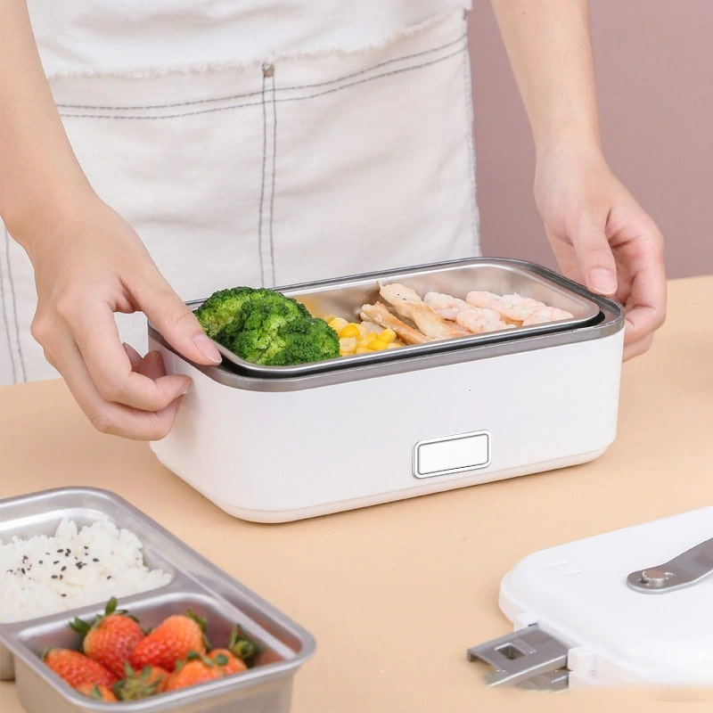 contenant inox lunch box chauffante