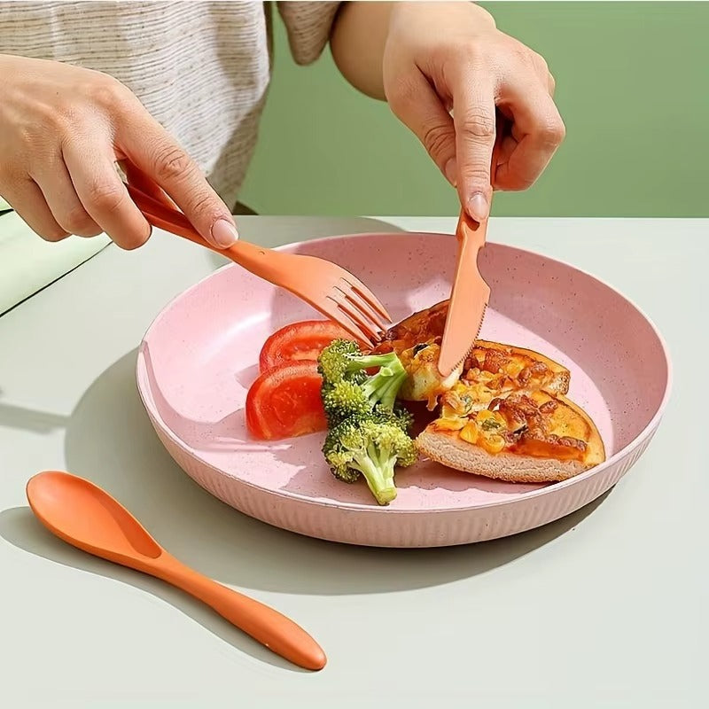 Ensemble de Couverts Portables 3-en-1