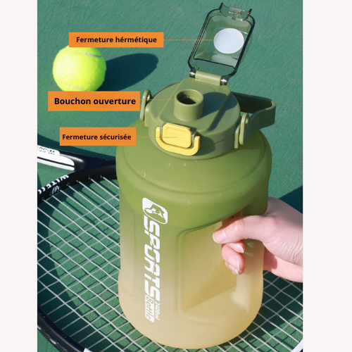 bouteille sport grande contenance bec a boire
