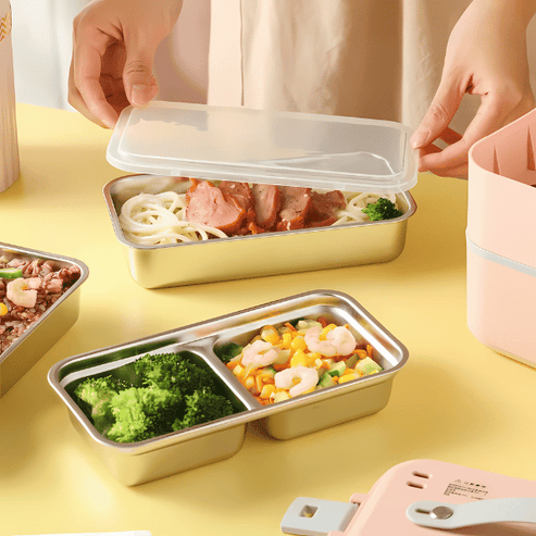 lunch box chauffante éléctrique compartiments