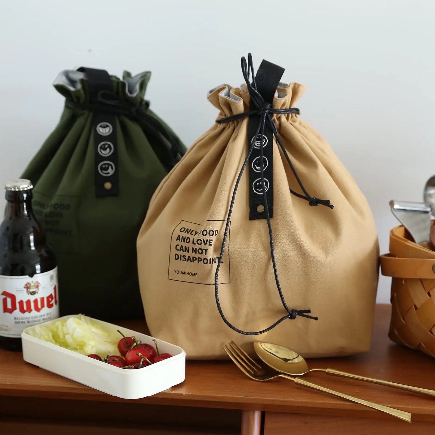 Sac à Déjeuner Isotherme Style Pochon