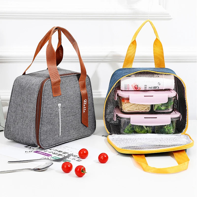 Sac Isotherme Bi-Matière « Hello »