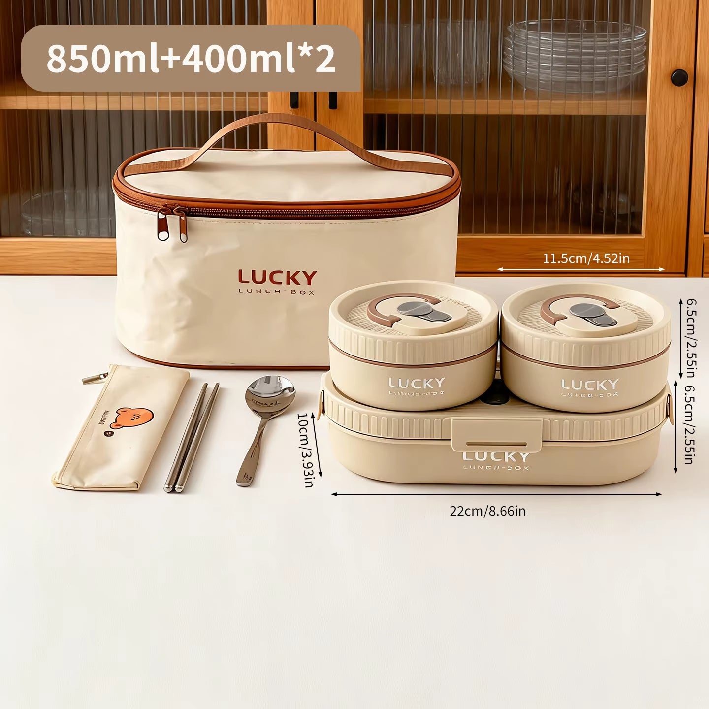 Lunch Box Isotherme Lucky - Acier Inox 304