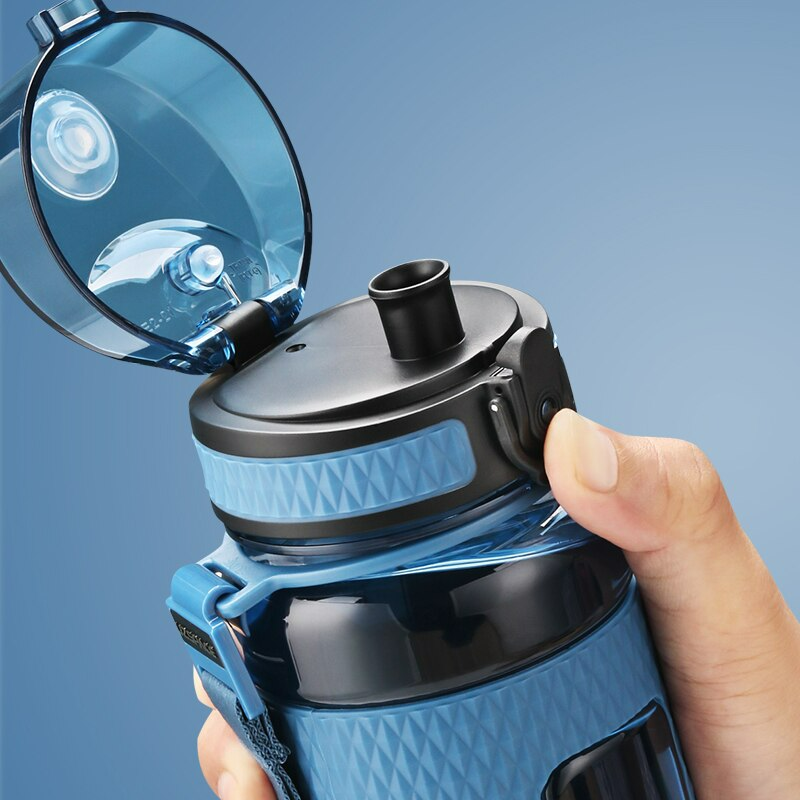 Gourde Sportive Bleue Denim
