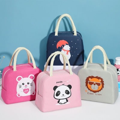 sac a repas isotherme motif animaux