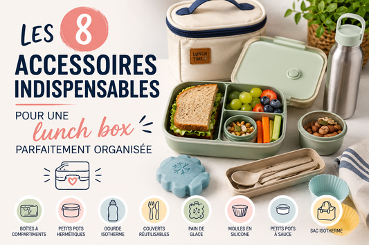Les 8 accessoires indispensables pour une lunch box parfaitement organisée
