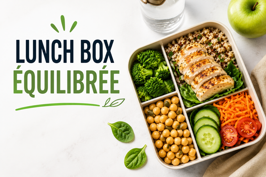 Lunch box équilibrée : comment composer un repas sain facilement (méthode simple)