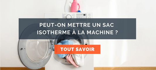 Article mettre sac isotherme machine
