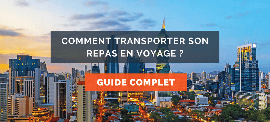 banniere blog transporter repas voyage