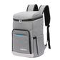 Sac à Dos Isotherme Gris et Bleu Clair
