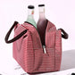 Sac Isotherme Repas Rayures rouges