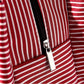 Sac Isotherme Repas Rayures rouges