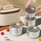 Boîte Repas Isotherme Ronde en Inox avec Poignée