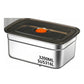 Boîte à Bento en Acier Inoxydable 304 Anti-Fuite « Frigo & Congélateur »