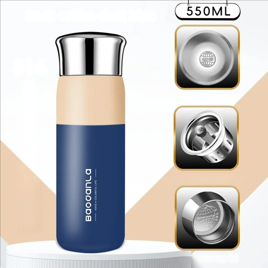 Gourde Isotherme Chromatique avec Filtre à Infusion