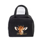 Sac Isotherme Noir « Animaux 3D »