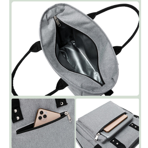 glaciere isotherme souple grise interieur isotherme