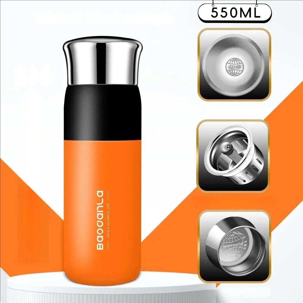 Gourde Isotherme Chromatique avec Filtre à Infusion