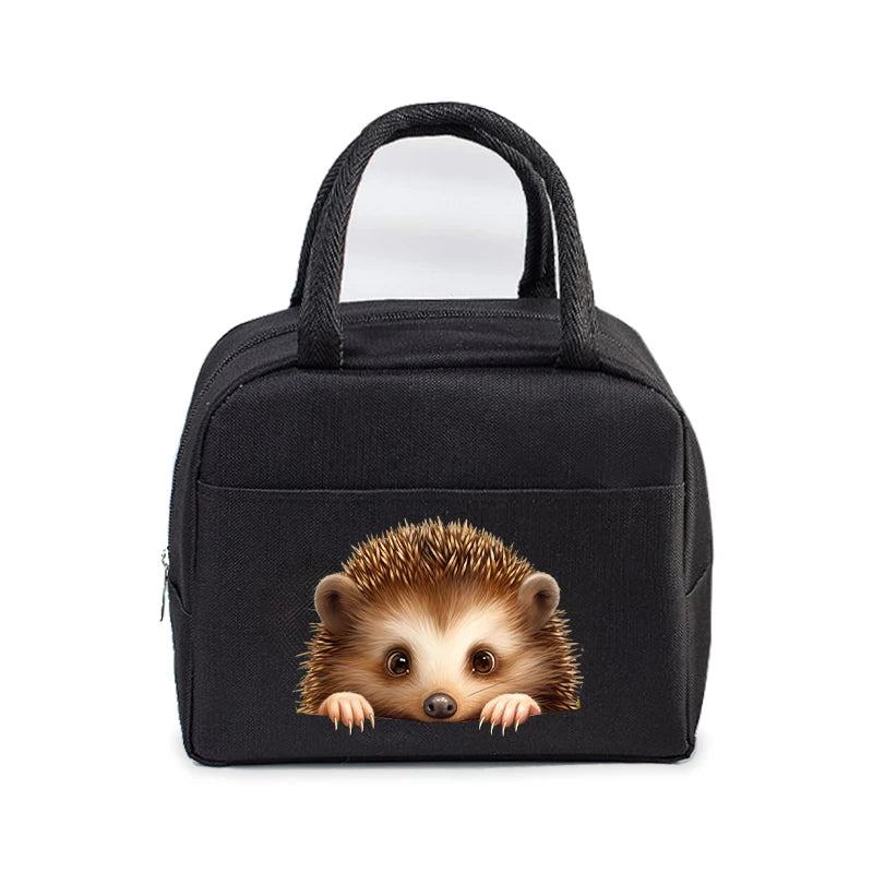 Sac Isotherme Noir « Animaux 3D »