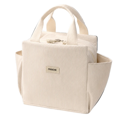 Sac Isotherme Velours Côtelé