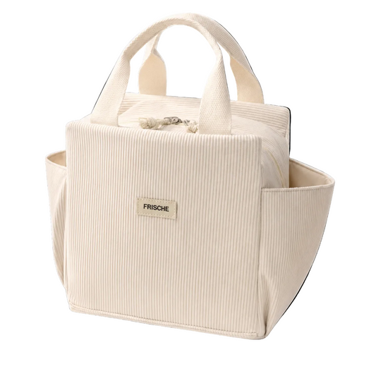 Sac Isotherme Velours Côtelé