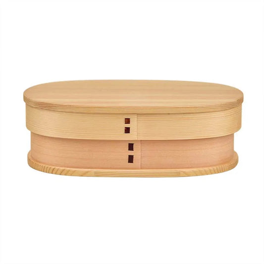 Bento Traditionnel en Bois Naturel