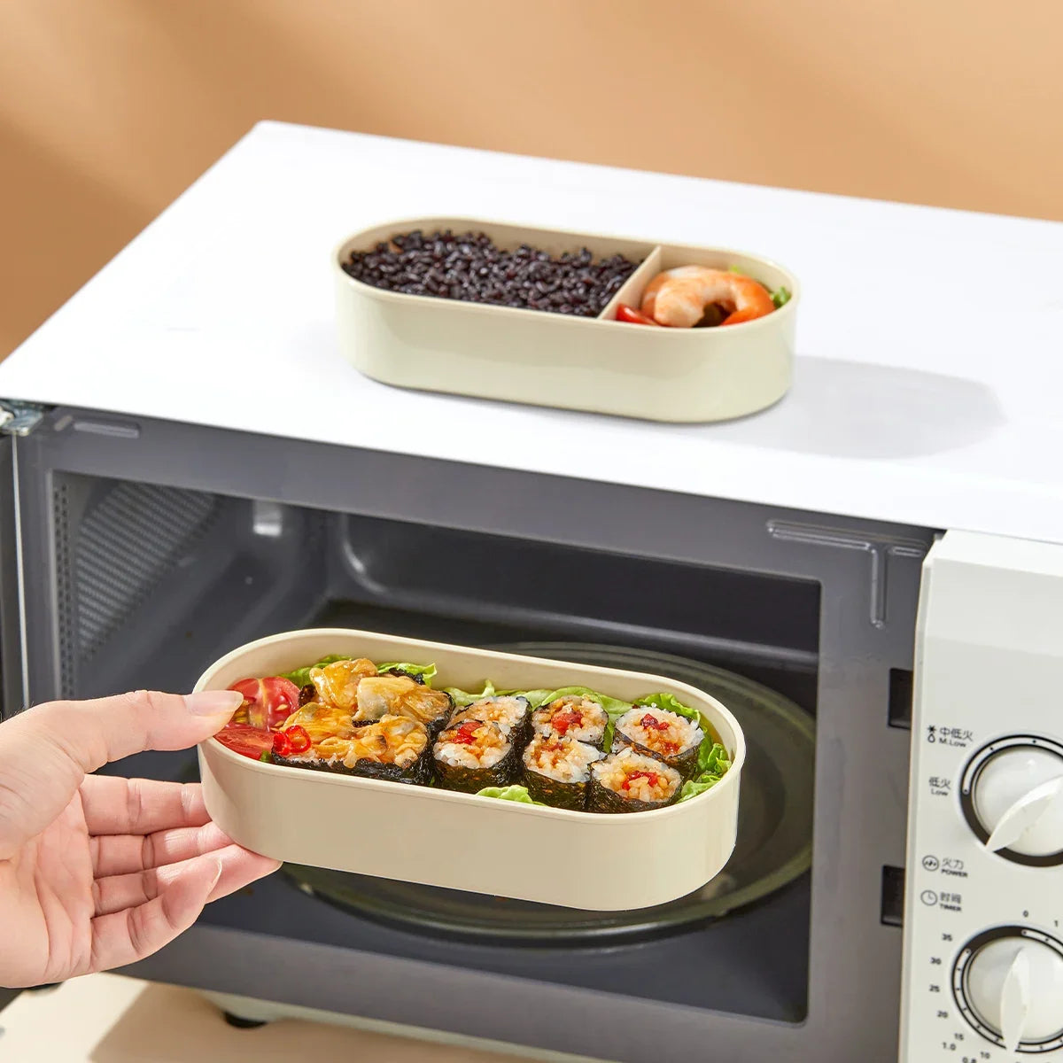 Bento Ovale Double Étage pour Enfants