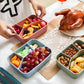 Boîte Bento en Silicone 4 Compartiments