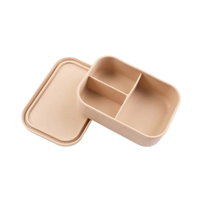 Boîte Bento en Silicone à 3 Compartiments