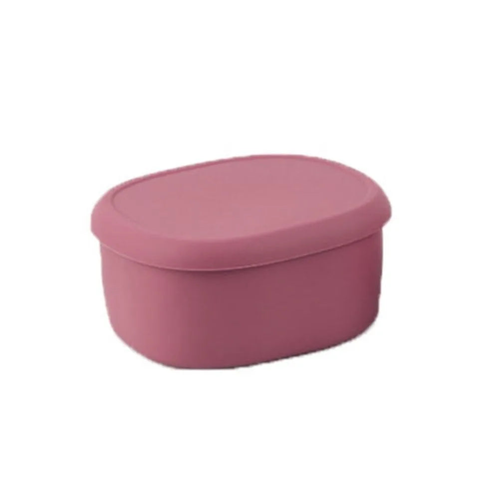 Boîte à Déjeuner Réutilisable en Silicone (600 ml)