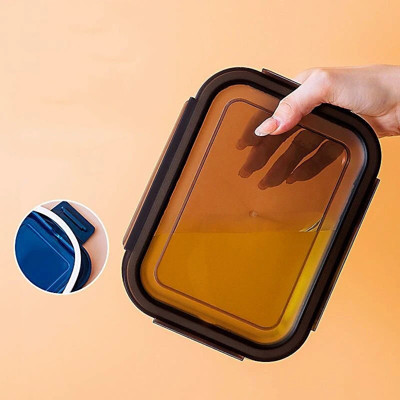 Boîte Déjeuner en Verre à 3 Compartiments (1060 ml)