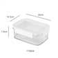 Boîte Déjeuner Rectangulaire en Verre Borosilicaté Cristal