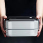 Boîte à Bento Isotherme en Inox 304 Double Couche (1350 ml)