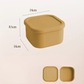 Boîte à Lunch Carrée en Silicone Alimentaire (800 ml)