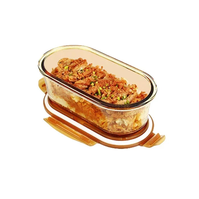 Collection Bento Élite en Verre Ambré