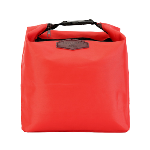 glaciere souple tissu isotherme rouge
