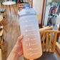 gourde 2l orange sport