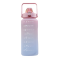 gourde sport multicolore rose violet