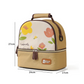 lunch bag isotherme design jaune dimensions