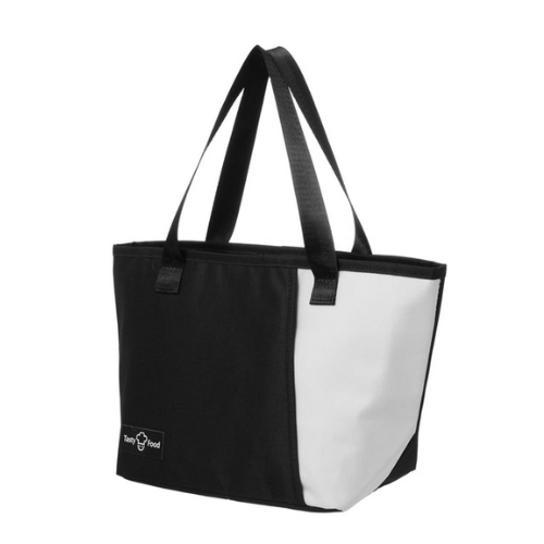 lunch bag repas noir à main