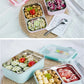 lunch box design japonais avec des aliments sains