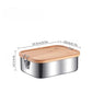 Lunch Box Inox et Bambou Éco-Responsable