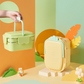 Lunch Box Inox Compartimentée Orange