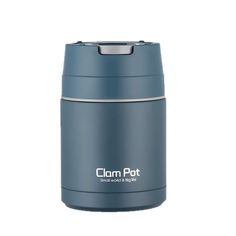 lunch box isotherme thermos bleu