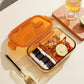 Lunch Box Premium en Verre Ambré à Compartiments