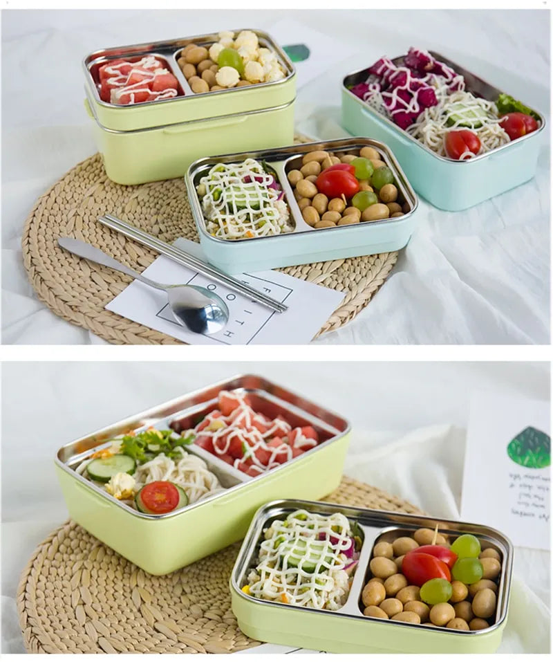 lunch box design japonais avec plusieurs compartiments