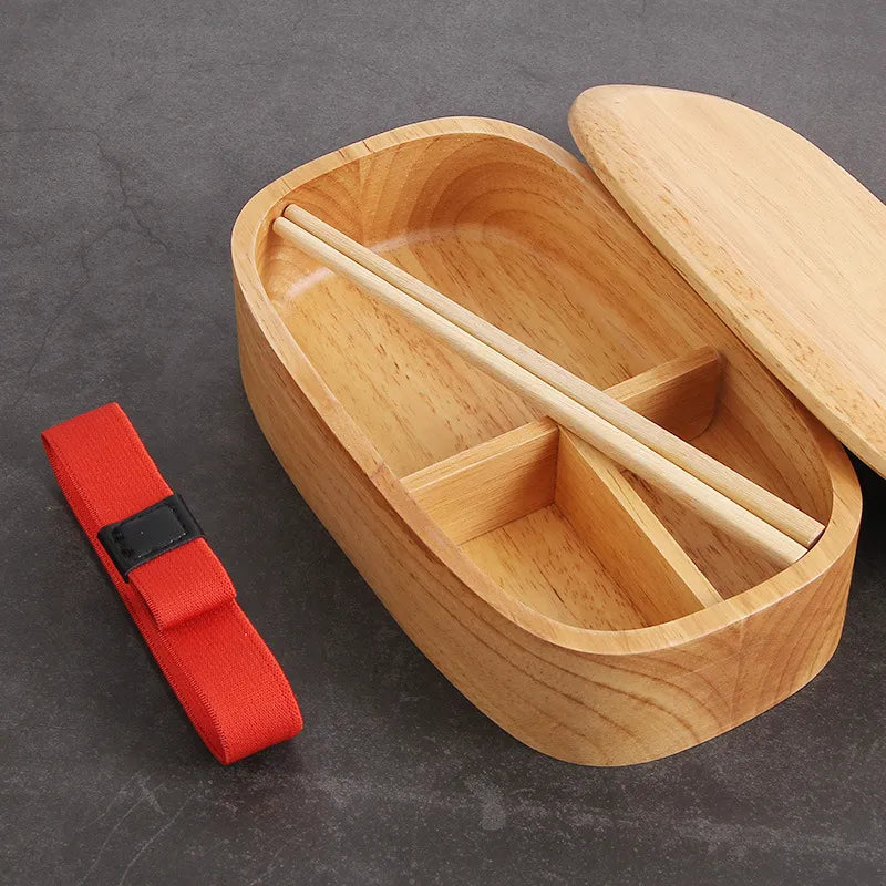 Bento bambou écologique hermétique avec couvercle